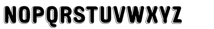 RMU Bowery Font LOWERCASE