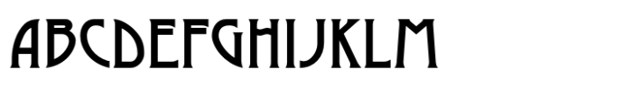 RMU Viennese Font UPPERCASE