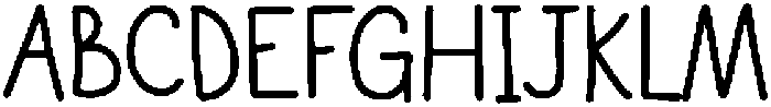 RN PADU Regular otf (400) Font UPPERCASE