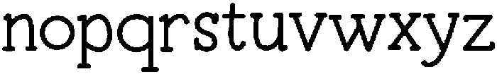RN Saiki Regular otf (400) Font LOWERCASE