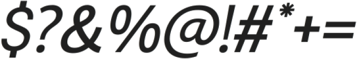 RNDI Naratama Medium Oblique ttf (500) Font OTHER CHARS