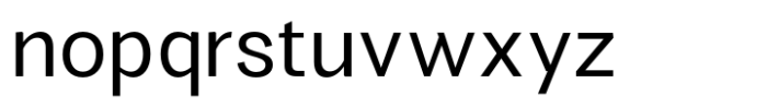 RNA Sans Book Font LOWERCASE
