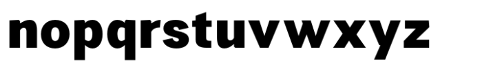 RNA Sans Extra Bold Font LOWERCASE