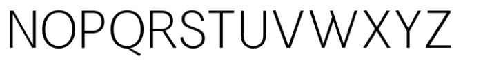 RNA Sans Extra Light Font UPPERCASE
