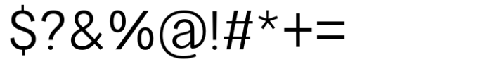 RNA Sans Light Font OTHER CHARS