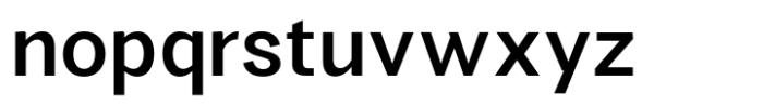 RNA Sans Medium Font LOWERCASE
