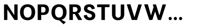 RNA Sans Semi Bold Font UPPERCASE