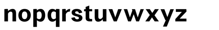 RNA Sans Semi Bold Font LOWERCASE