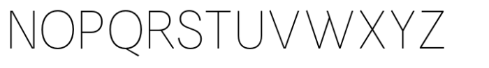 RNA Sans Thin Font UPPERCASE