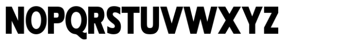 RNDI Anasera Black Condensed Font UPPERCASE