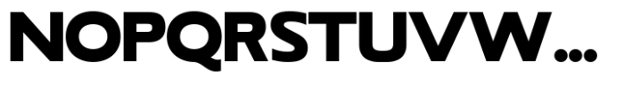 RNDI Anasera Black Expanded Font UPPERCASE