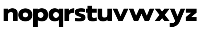 RNDI Anasera Black Expanded Font LOWERCASE