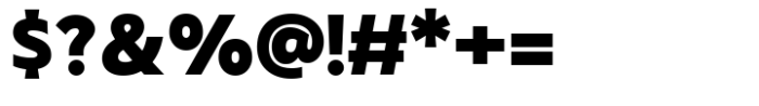 RNDI Anasera Black Ultra Expanded Font OTHER CHARS