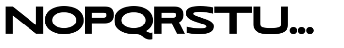 RNDI Anasera Black Ultra Expanded Font UPPERCASE