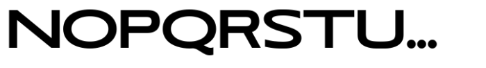 RNDI Anasera Bold Ultra Expanded Font UPPERCASE