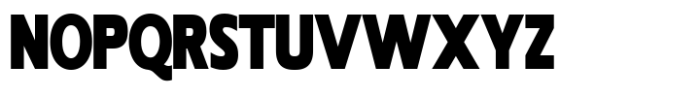 RNDI Anasera Extra Black Condensed Font UPPERCASE