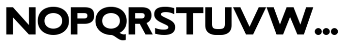 RNDI Anasera Extra Bold Expanded Font UPPERCASE