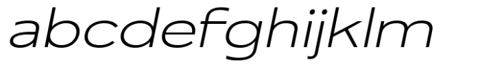 RNDI Anasera Extra Light Ultra Expanded Italic FONT