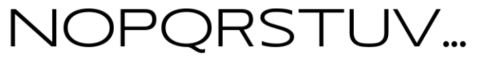 RNDI Anasera Light Ultra Expanded Font UPPERCASE