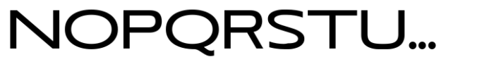 RNDI Anasera Medium Ultra Expanded Font UPPERCASE