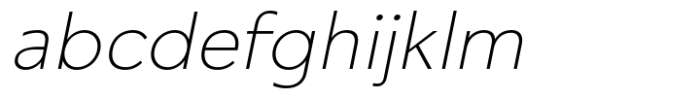 RNDI Anasera Thin Italic FONT