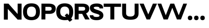 RNDI Naratama Black Expanded Font UPPERCASE