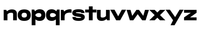 RNDI Naratama Black Expanded Font LOWERCASE