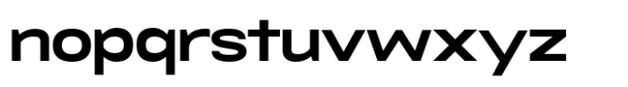 RNDI Naratama Bold Expanded Font LOWERCASE
