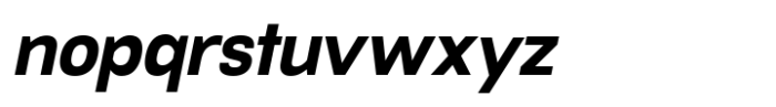 RNDI Naratama Bold Oblique Font LOWERCASE