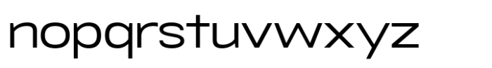 RNDI Naratama Expanded Font LOWERCASE