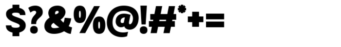 RNDI Naratama Extra Black Expanded Font OTHER CHARS