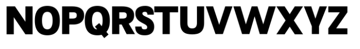 RNDI Naratama Extra Black Font UPPERCASE