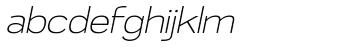 RNDI Naratama Extra Light Expanded Oblique FONT