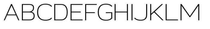 RNDI Naratama Extra Light Expanded Font UPPERCASE