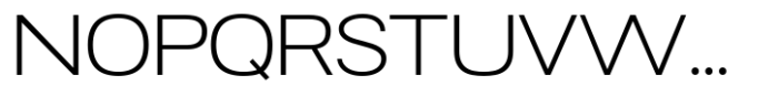 RNDI Naratama Light Expanded Font UPPERCASE