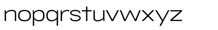 RNDI Naratama Light Expanded Font LOWERCASE