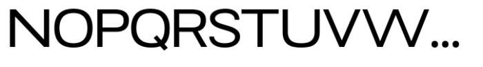 RNDI Naratama Medium Expanded Font UPPERCASE