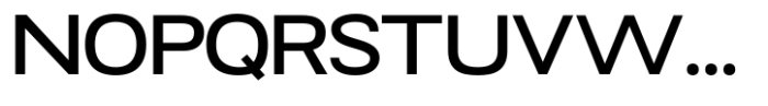 RNDI Naratama Semi Bold Expanded Font UPPERCASE
