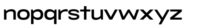 RNDI Naratama Semi Bold Expanded Font LOWERCASE