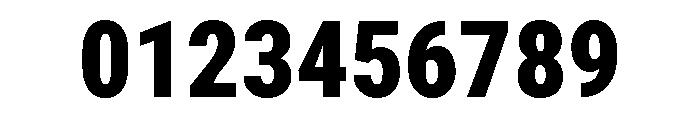 Roboto Condensed Black Font OTHER CHARS