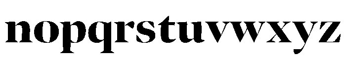 Roboto Condensed Heavy Font LOWERCASE