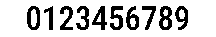 Roboto Condensed Medium Font OTHER CHARS