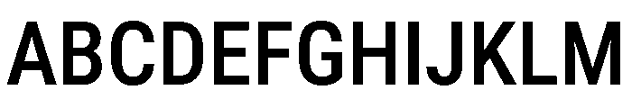 Roboto Condensed Medium Font UPPERCASE
