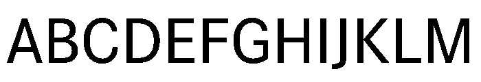 Roboto Flex Medium Font UPPERCASE