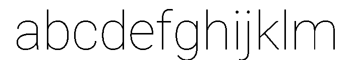 Roboto Mono Extra Light FONT