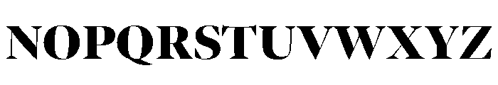 Roboto Mono Heavy Font UPPERCASE