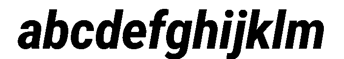 Roboto SemiCondensed ExtraBold Italic FONT