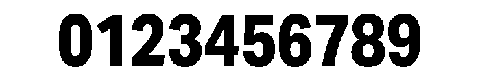 Roboto Semicondensed Extra Bold Font OTHER CHARS