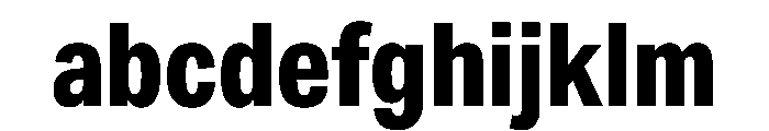 Roboto Semicondensed Extra Bold FONT