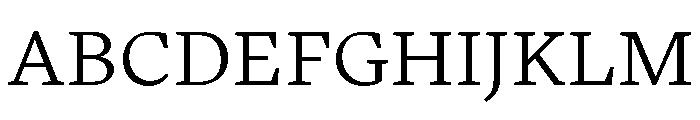 Roboto Serif Variable Extra Light Font UPPERCASE